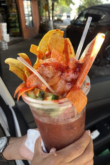 Mexican michelada Puerto Vallarta